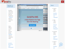 Tablet Screenshot of gridpro.com